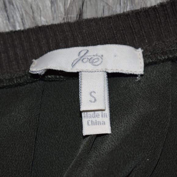 Joie Split Neck Silk Blouse - Picture 7 of 7